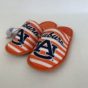 Auburn Tigers Orange Stripe Logo Slide Slippers Women’s Medium New